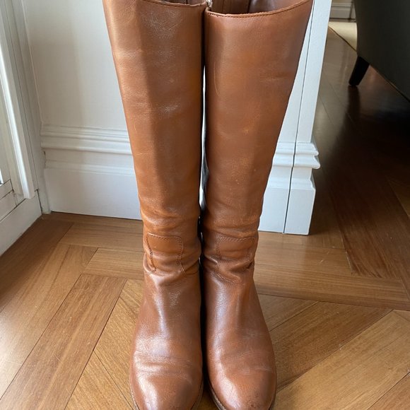 Sam Edelman Penny Tall Boots Size 8 Calf Medium - Picture 3 of 12